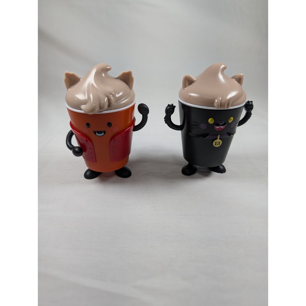 Wendy's Frosty Fright Toys Purrrma Frost Brrr Beast Lot Of 2